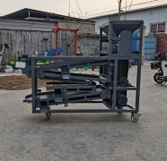 河南三門峽花椒清選篩、時產300Kg/h花椒振動篩、220V花椒篩分機
